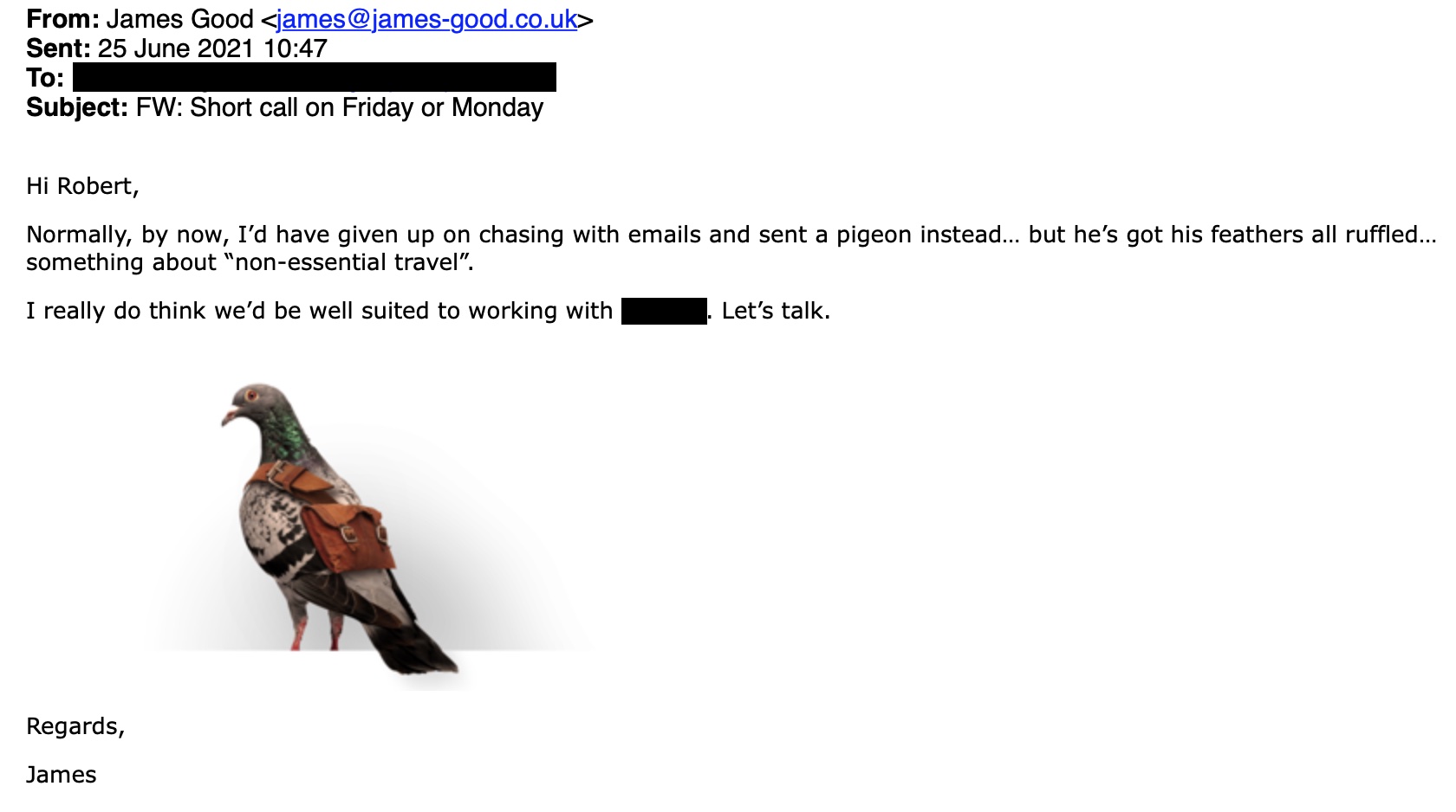 B2B Email Marketing...Birdbrained or Brilliant? Good Stuff